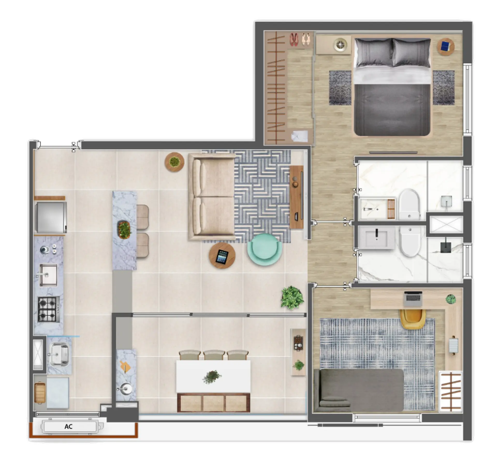 Planta 1 – Practical Life Campo Belo II