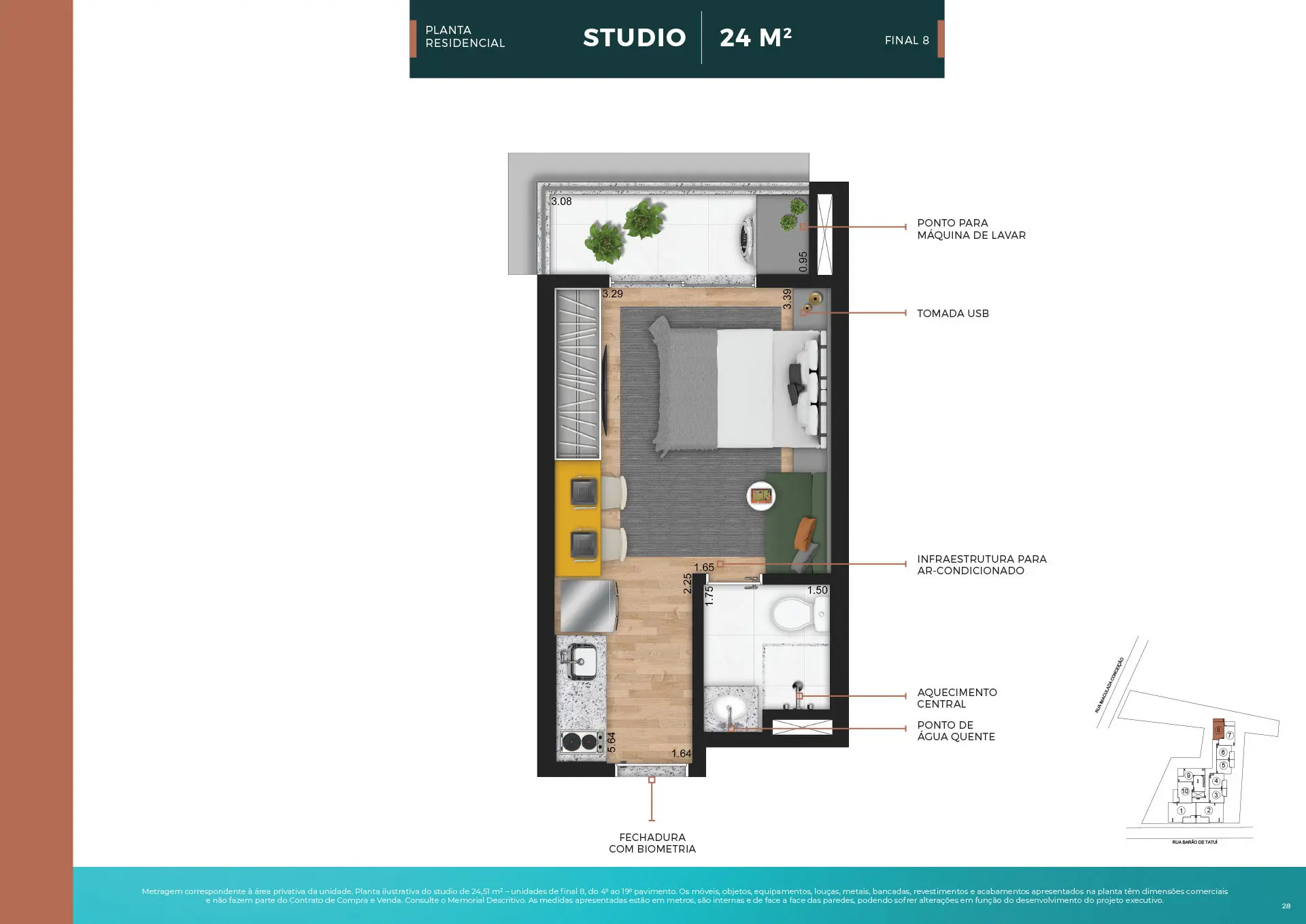 Planta 4 – Pulse Higienópolis