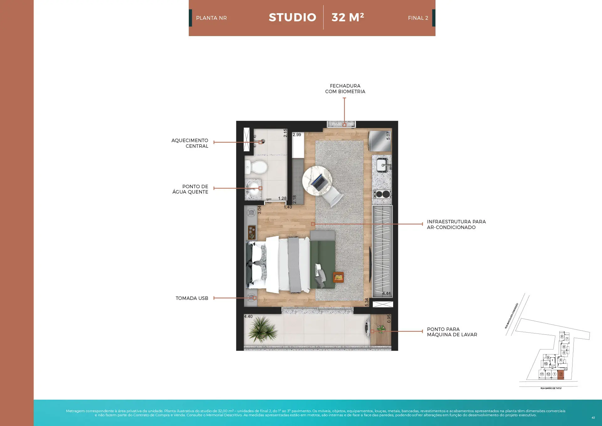 Planta 3 – Pulse Higienópolis