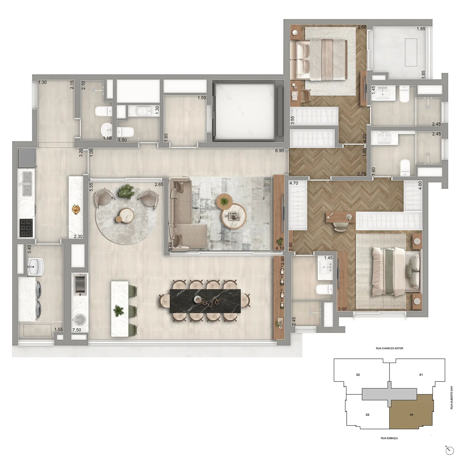 Planta 4 – The Garden Klabin