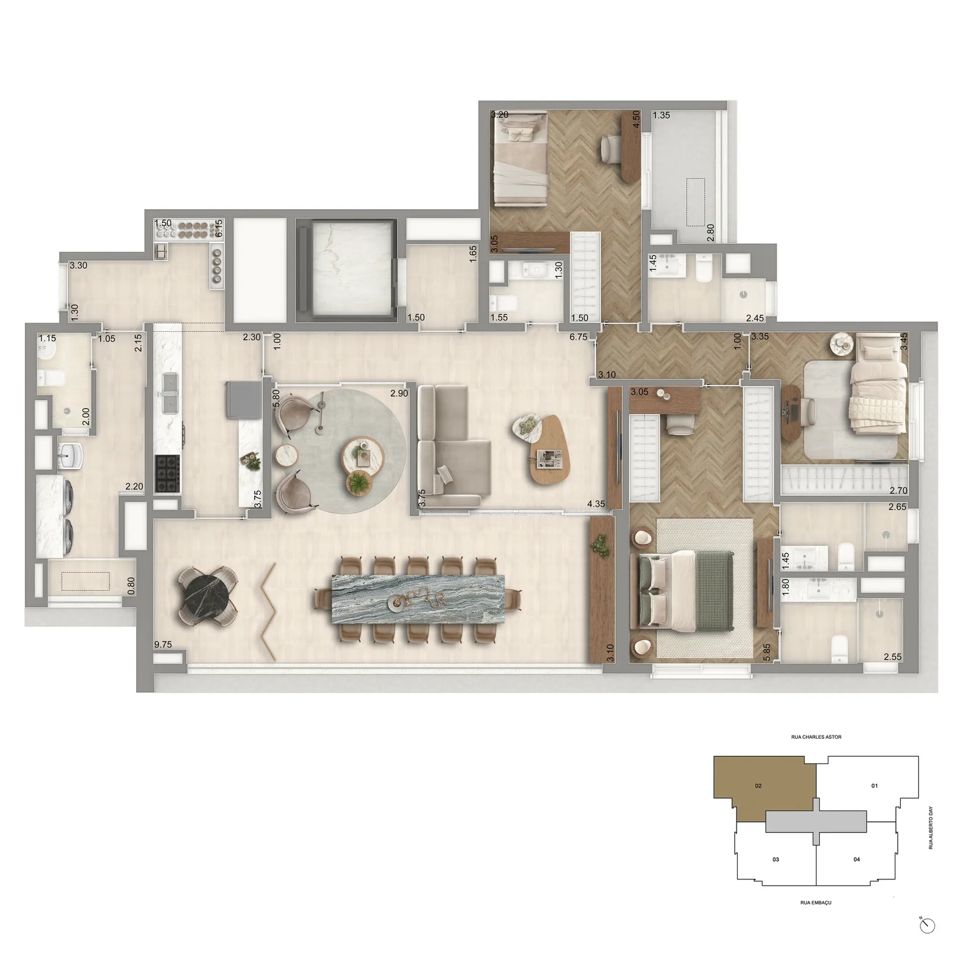 Planta 2 – The Garden Klabin