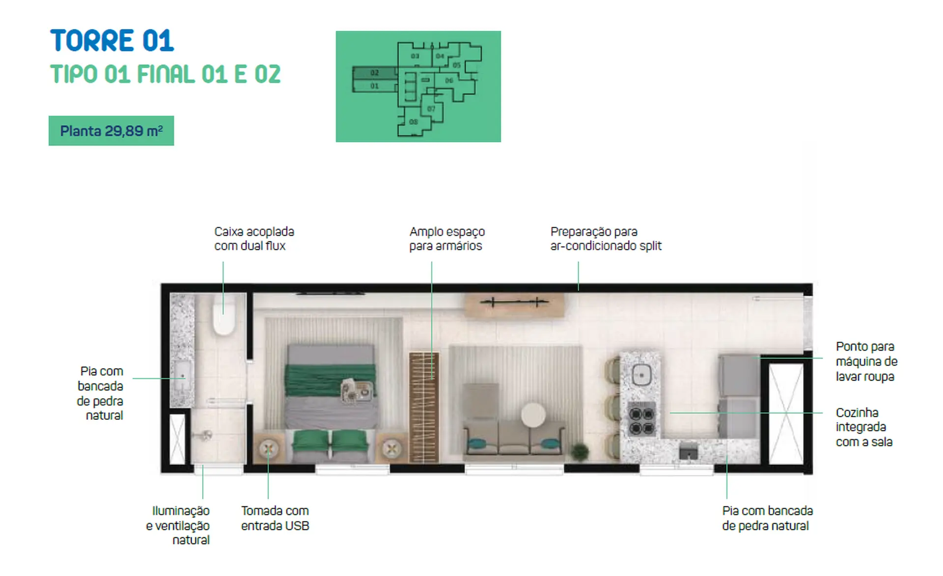Planta 1 – Top Campo Limpo