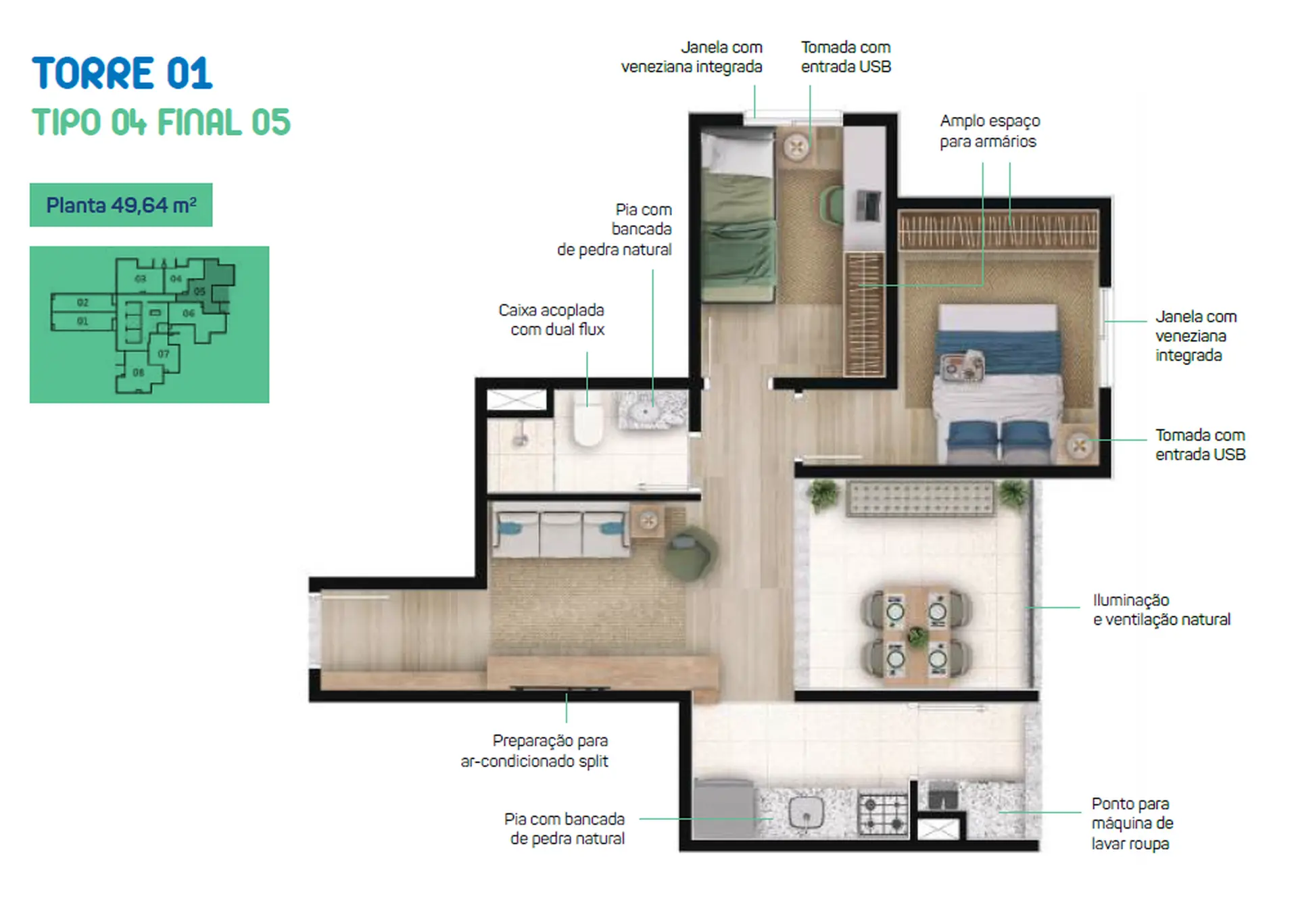Planta 4 – Top Campo Limpo