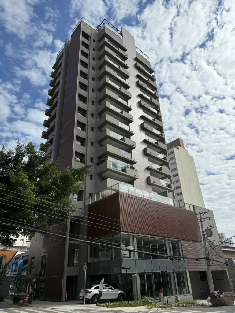 Fachada do empreendimento Triunfo Campo Belo