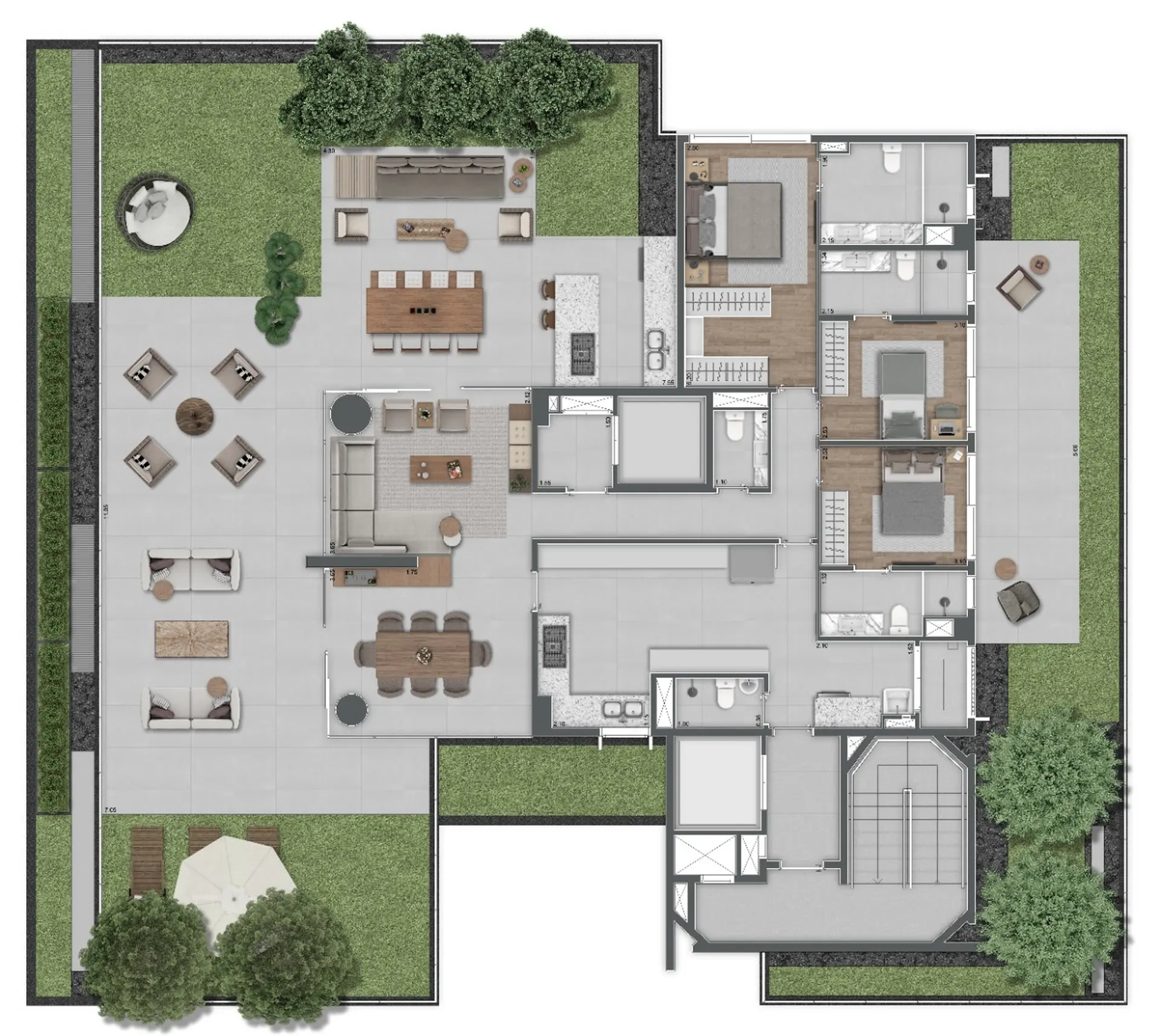 Planta 2 – Tumiaru 120 Ibirapuera