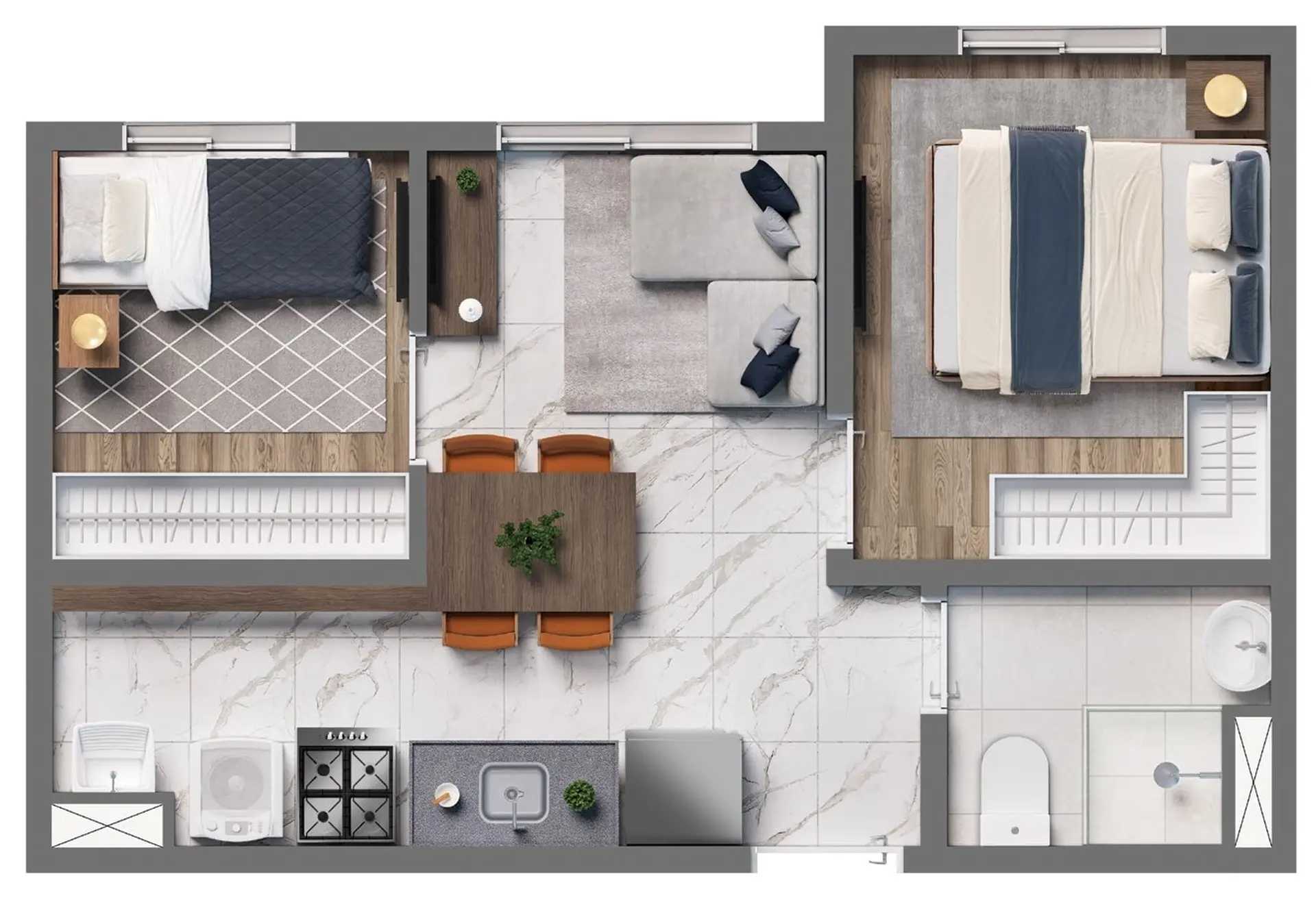 Planta 2 – Vivaz Parque Freguesia do Ó