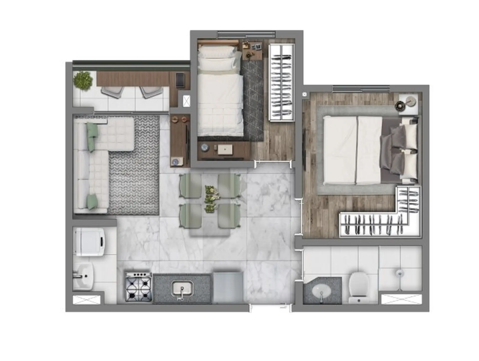 Planta 4 – Vivaz Prime Vila Nova Cachoeirinha