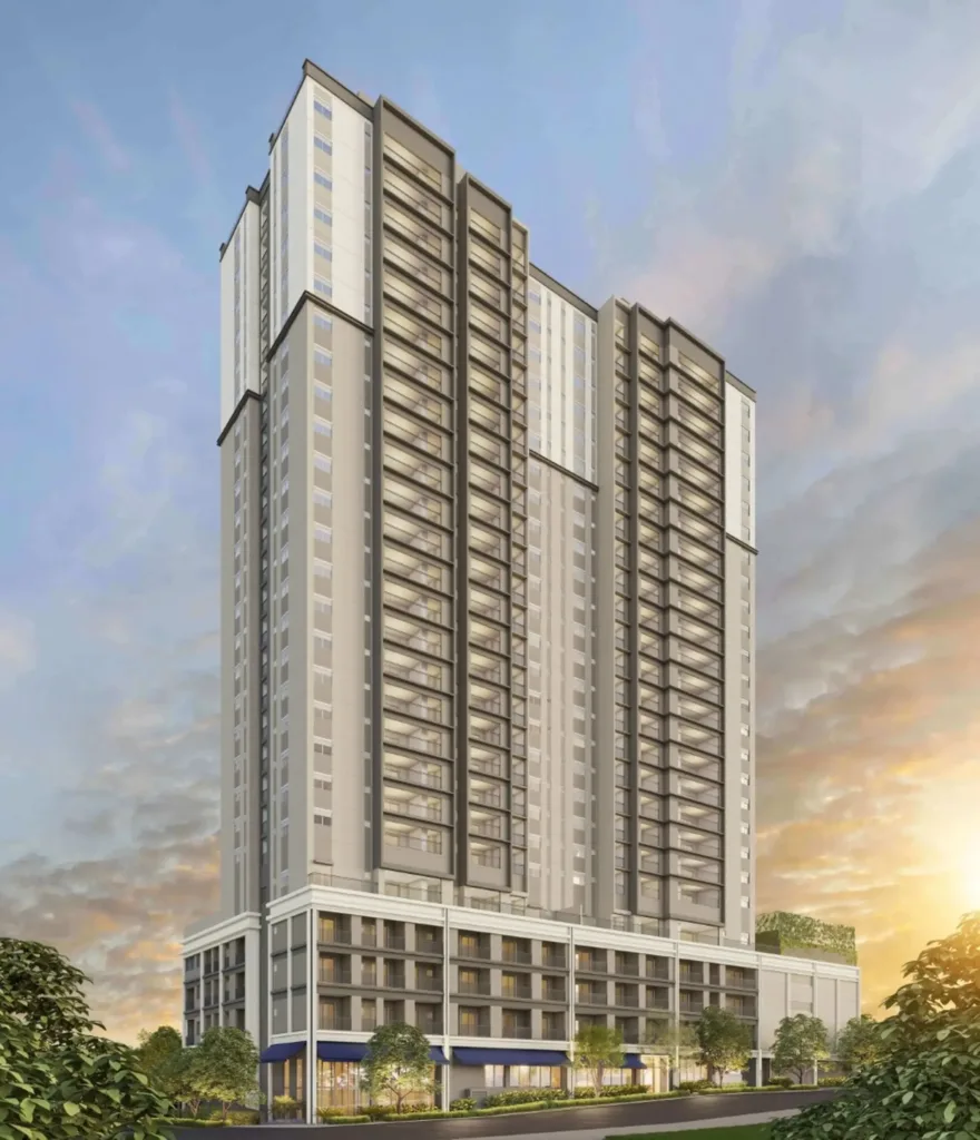 Fachada do empreendimento Wellness Chácara Santo Antônio