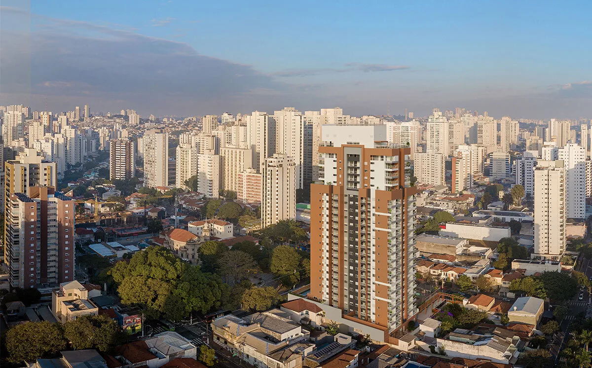Fachada 2 do Alta Romana by REM em Vila Romana, São Paulo