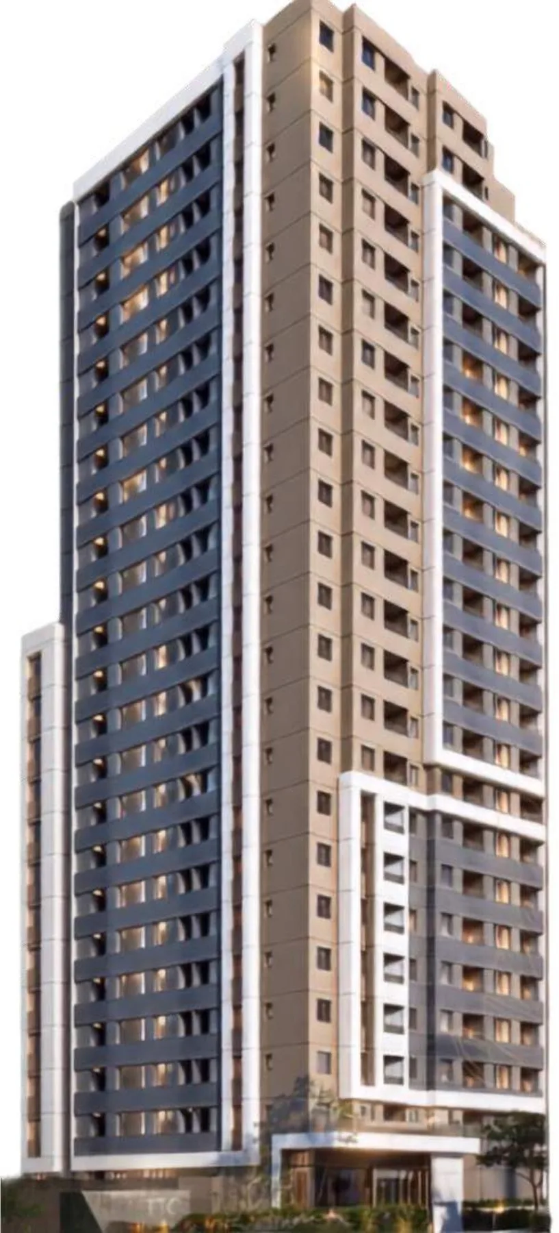 Fachada do Altto Jardim Prudência, lançamento em Jardim Prudência, São Paulo