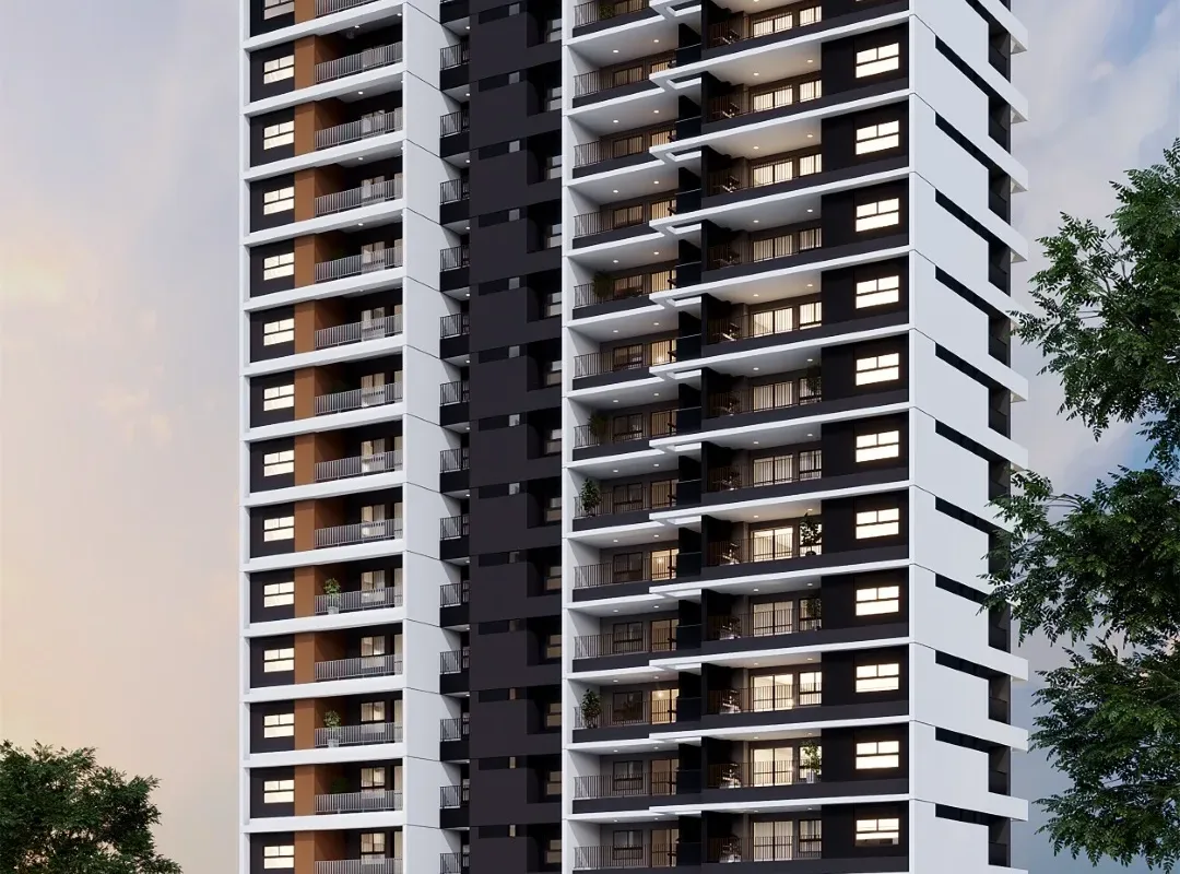 Fachada do Autoral Moema, lançamento em Moema, São Paulo