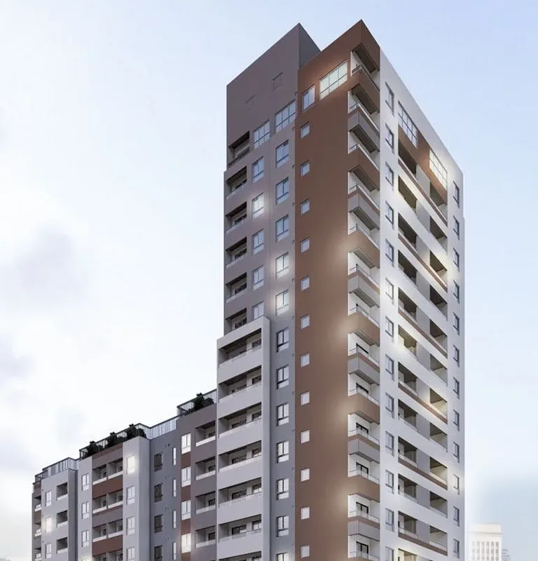 Fachada do B.Connect Perdizes, lançamento em Perdizes, São Paulo