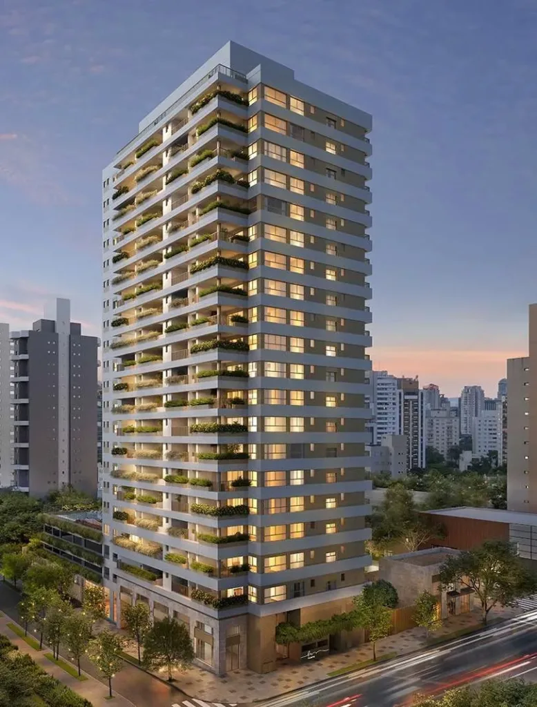 Fachada do empreendimento Bem Moema