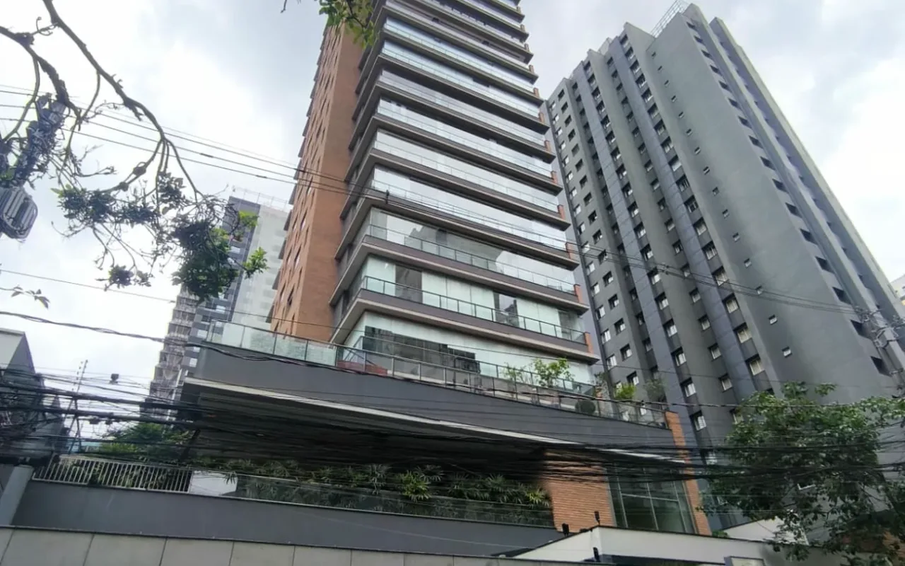 Fachada do Beyond Jardins, lançamento em Jardim Paulista, São Paulo
