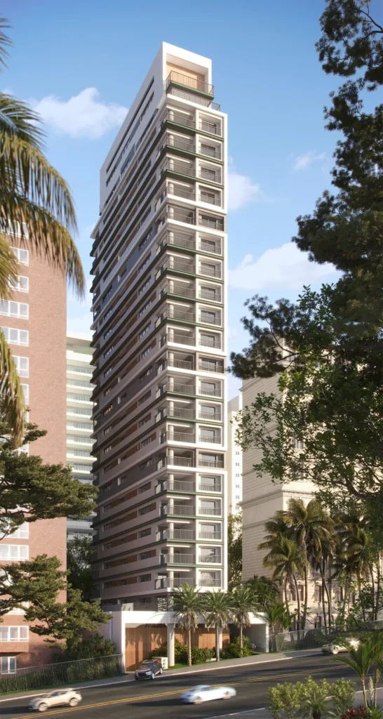 Fachada do empreendimento Blend 468