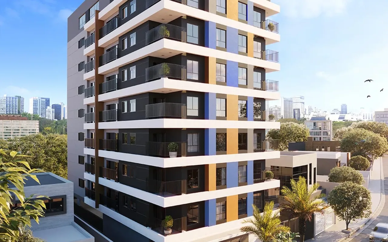 Fachada do Blueberry Residence, lançamento em Vila Formosa, São Paulo