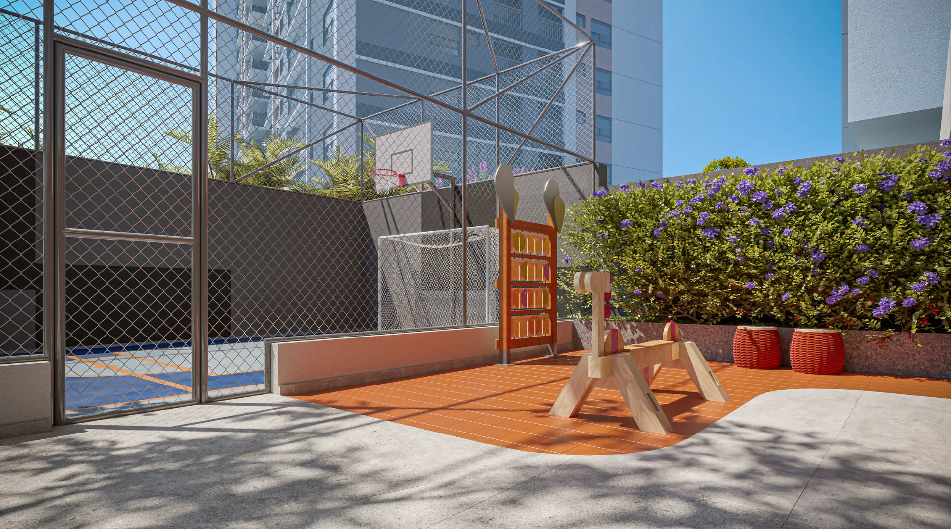 Bosque Santa Cruz Home Spaces — área de lazer 3