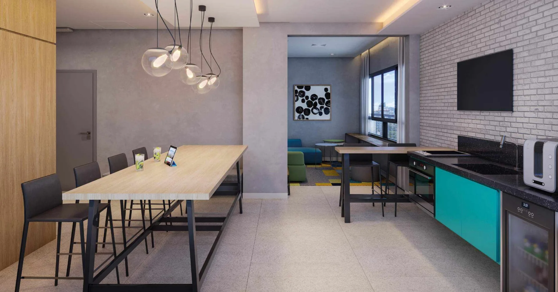 Boulevard Ibirapuera Iraé – Short Stay — área de lazer 2