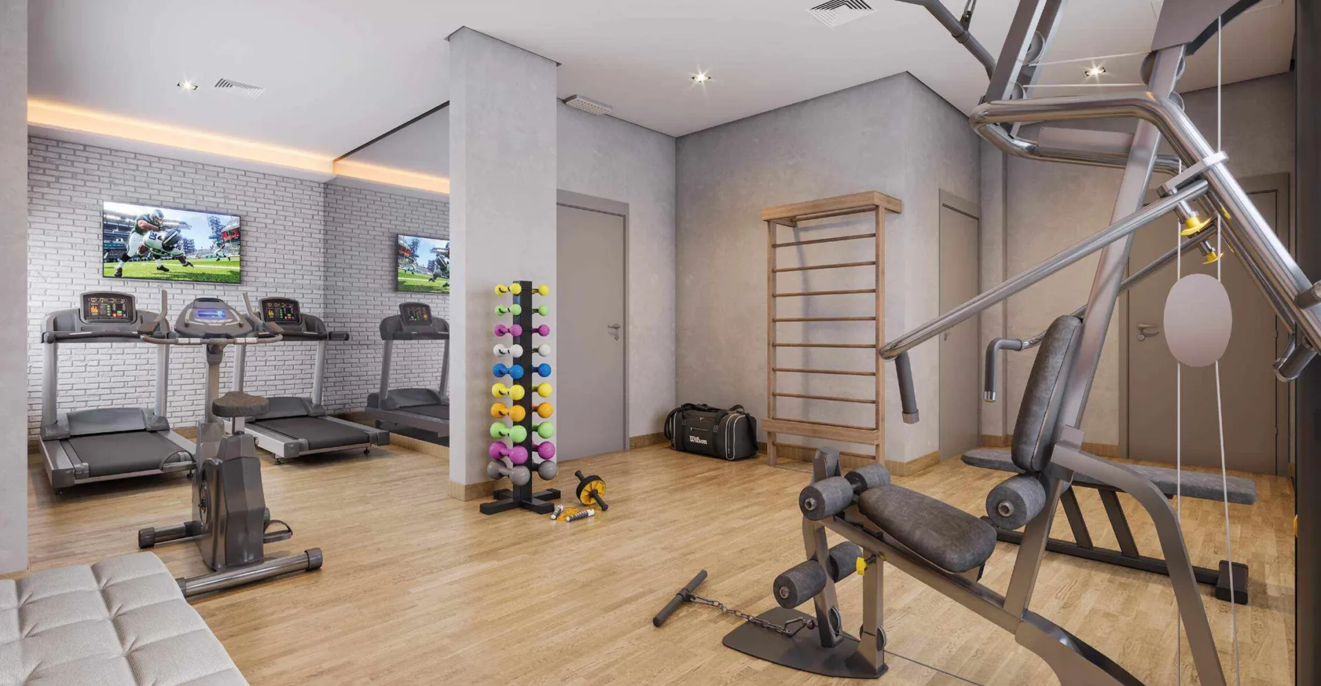 Boulevard Ibirapuera Iraé – Short Stay — área de lazer 1