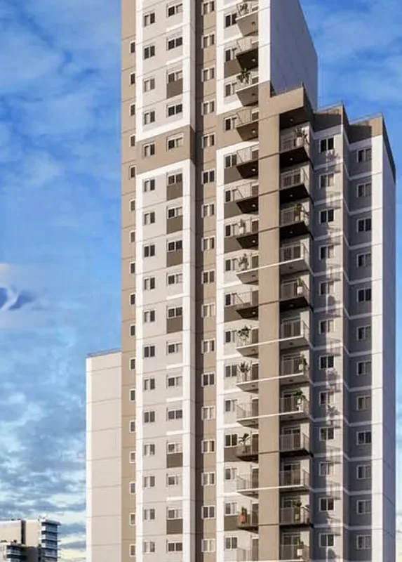 Fachada do Brio São Judas, lançamento em São Judas, São Paulo