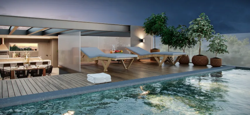 Casa Jardim Petrella — área de lazer 2