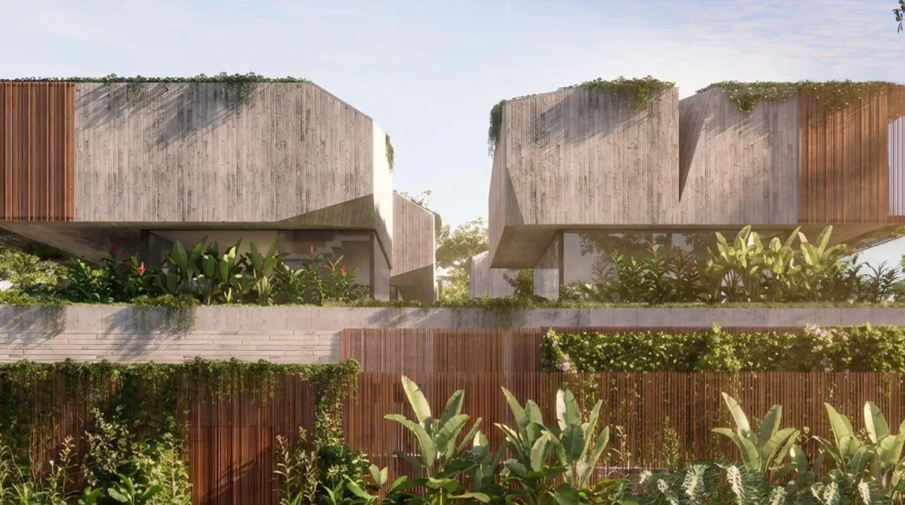 Fachada do Casa Selva, lançamento em Alto de Pinheiros, São Paulo