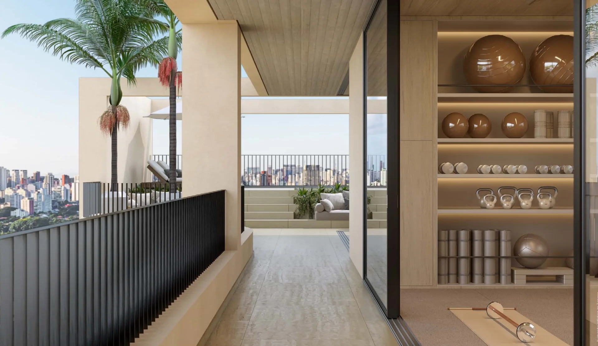 Casa Vertical Jardins — área de lazer 7