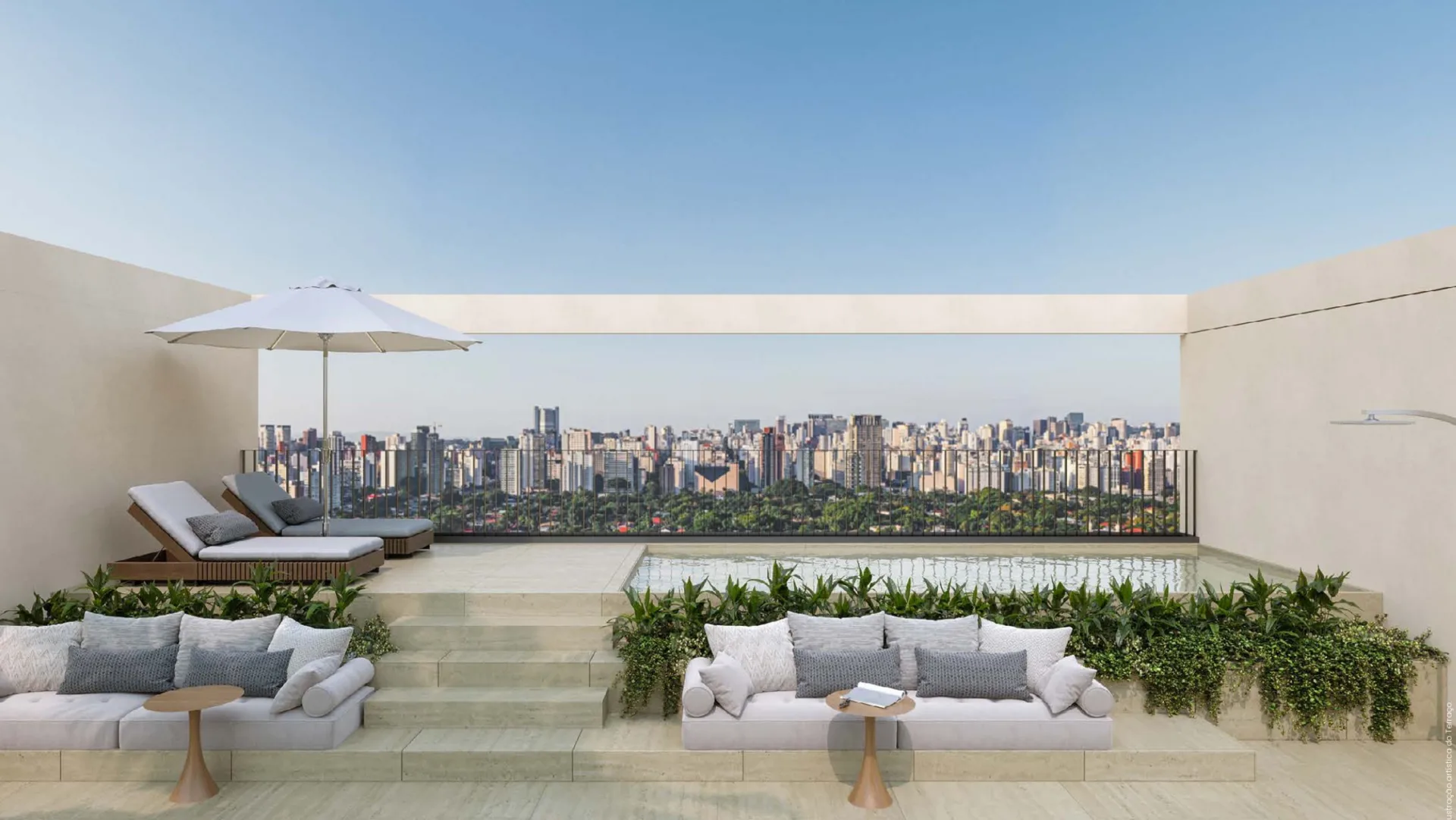 Casa Vertical Jardins — área de lazer 1