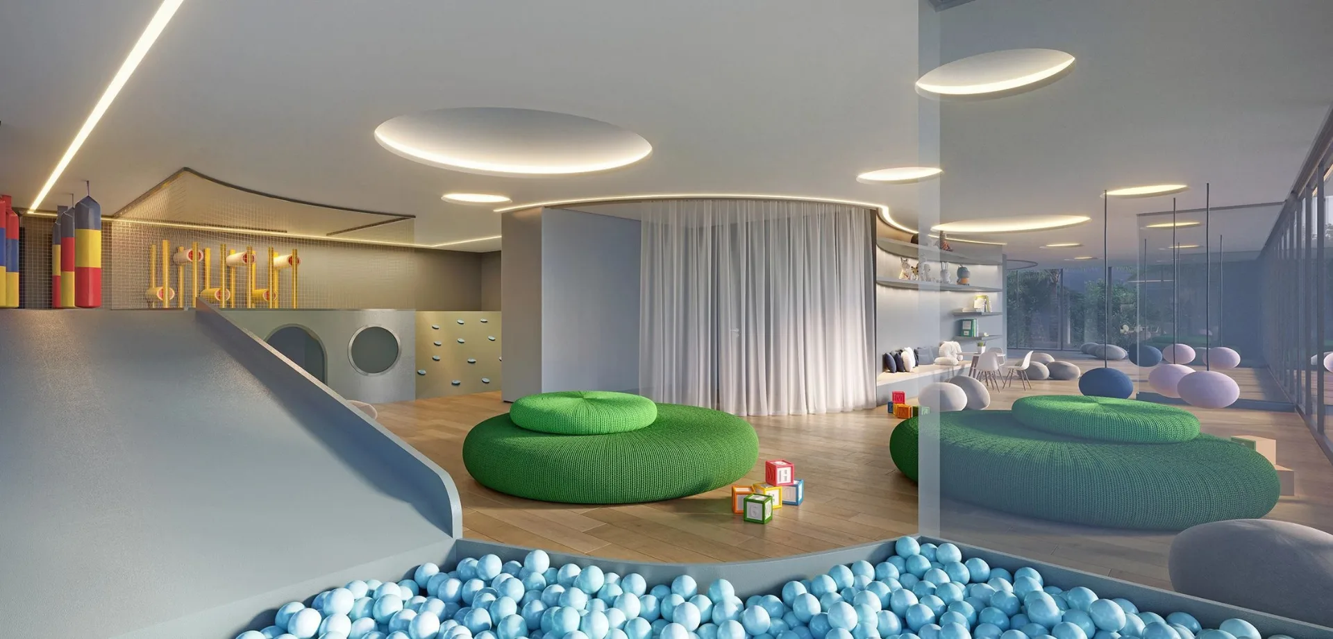 Cidade Jockey Shanghai — área de lazer 1