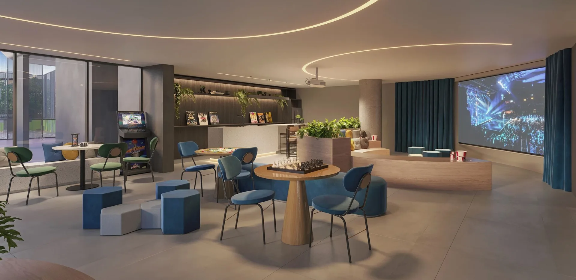 Cidade Jockey Shanghai — área de lazer 7