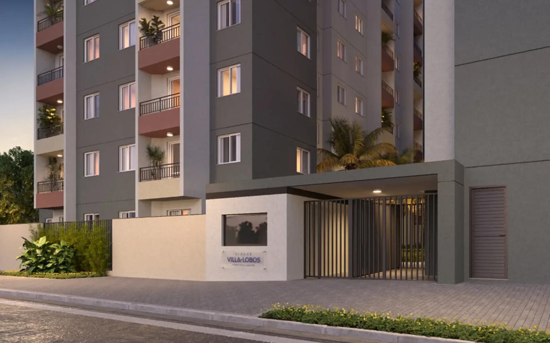 Portaria do Cidade Villa Lobos Maestro em Jaguaré, São Paulo