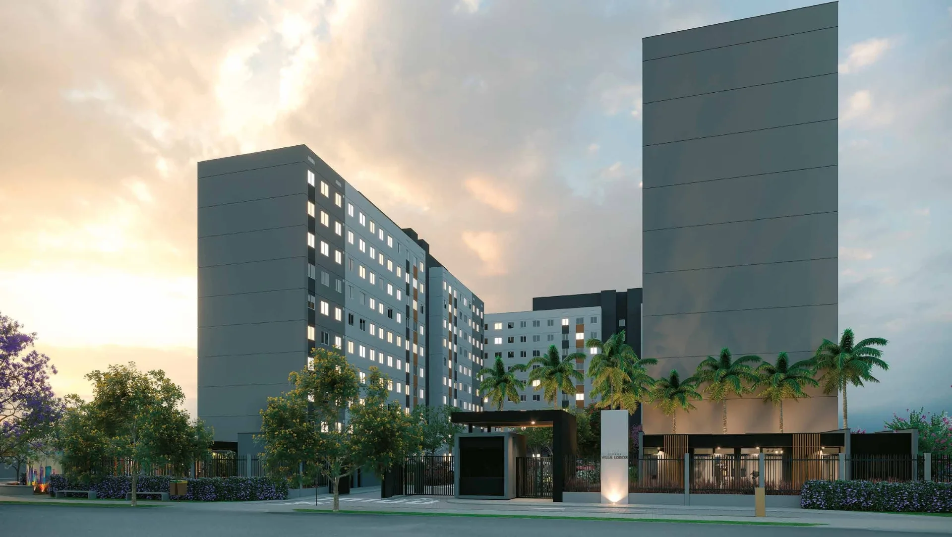 Portaria do Cidade Villa Lobos Soprano em Jaguaré, São Paulo