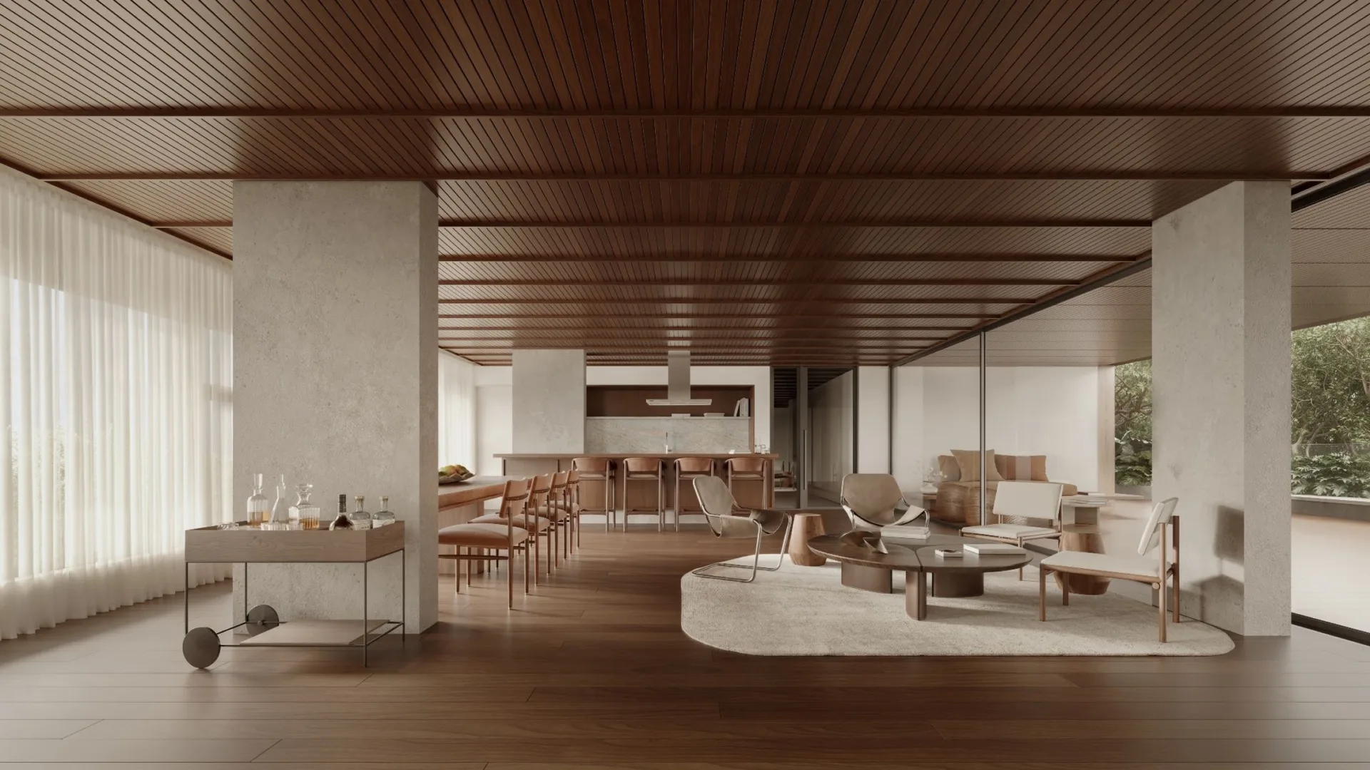 CLARA por Bernardes Arquitetura — área de lazer 3