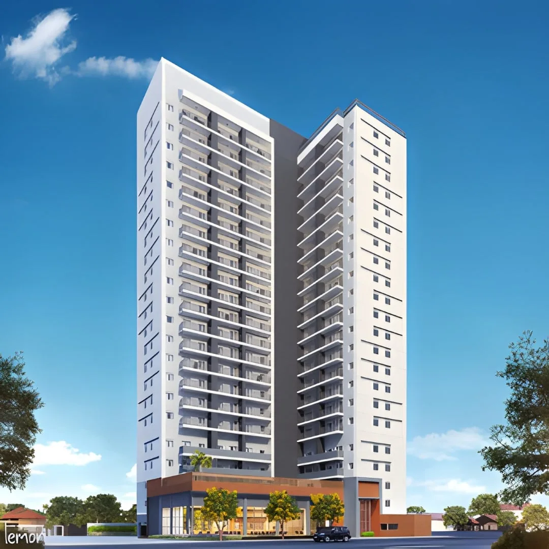 Fachada do Conexão Morato, lançamento em Butantã, São Paulo