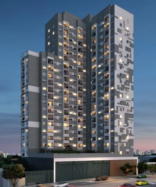 Fachada do empreendimento Connect Vila Sônia – Short Stay