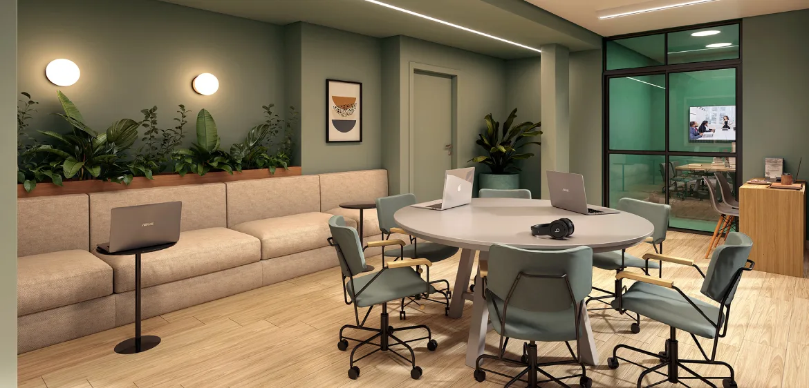 Connect Vila Sônia – Short Stay — área de lazer 7