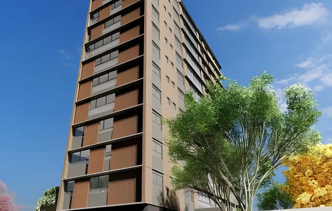 Fachada do Dom 564, lançamento em Vila Nova Conceição, São Paulo