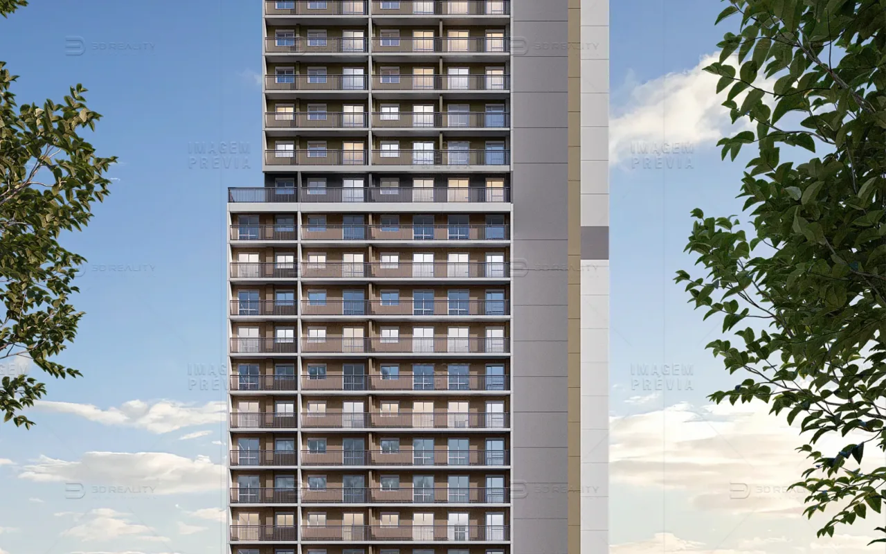 Fachada do Dream Fit Vila Mariana, lançamento em Vila Mariana, São Paulo