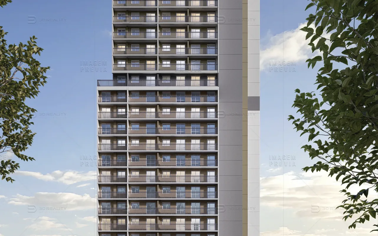 Fachada do Dream Fit Vila Mariana, lançamento em Vila Mariana, São Paulo