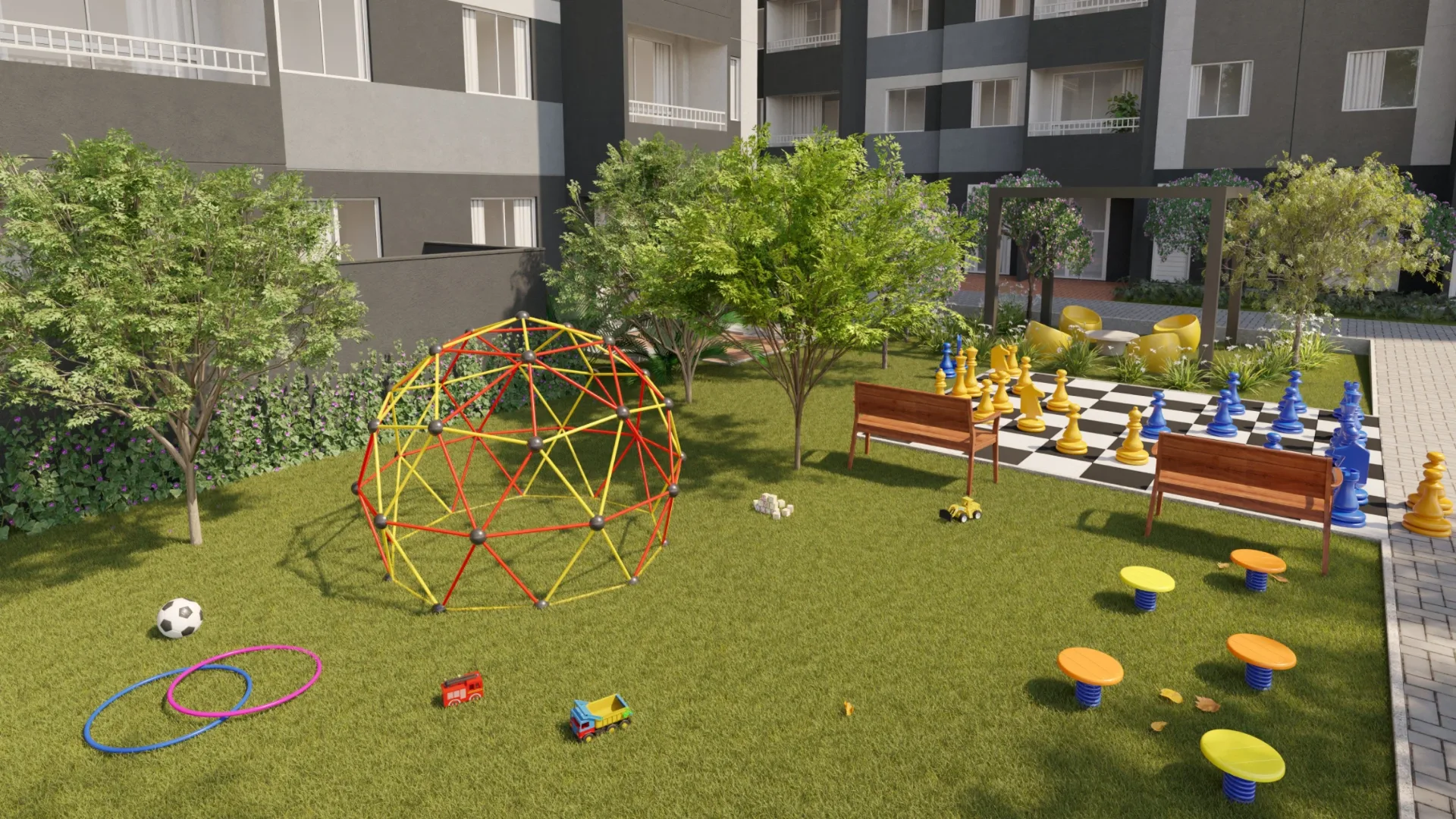 Equale Condomínio Clube — área de lazer 6