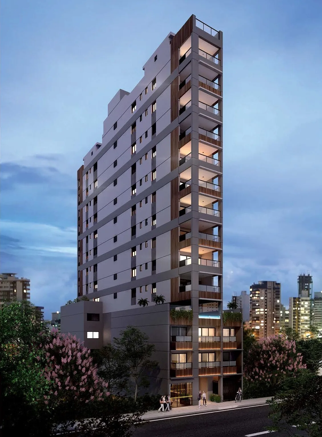 Fachada do Equalize Vila Mariana, lançamento em Vila Mariana, São Paulo