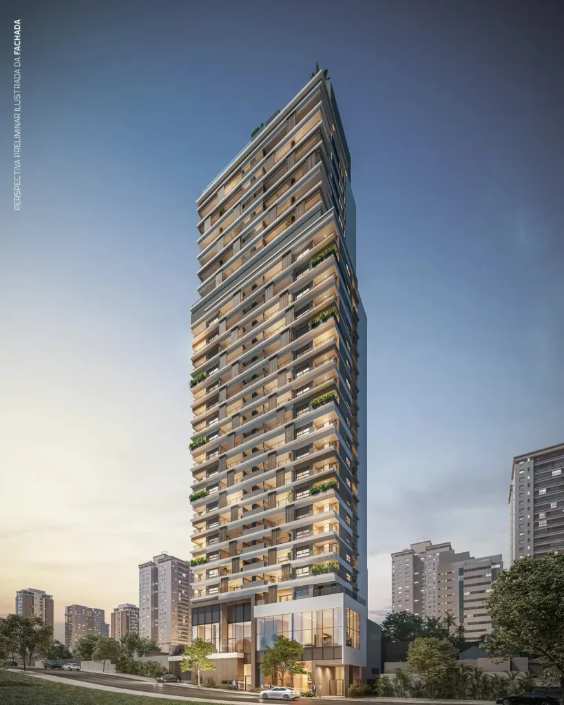 Fachada do empreendimento Essência Brasileira