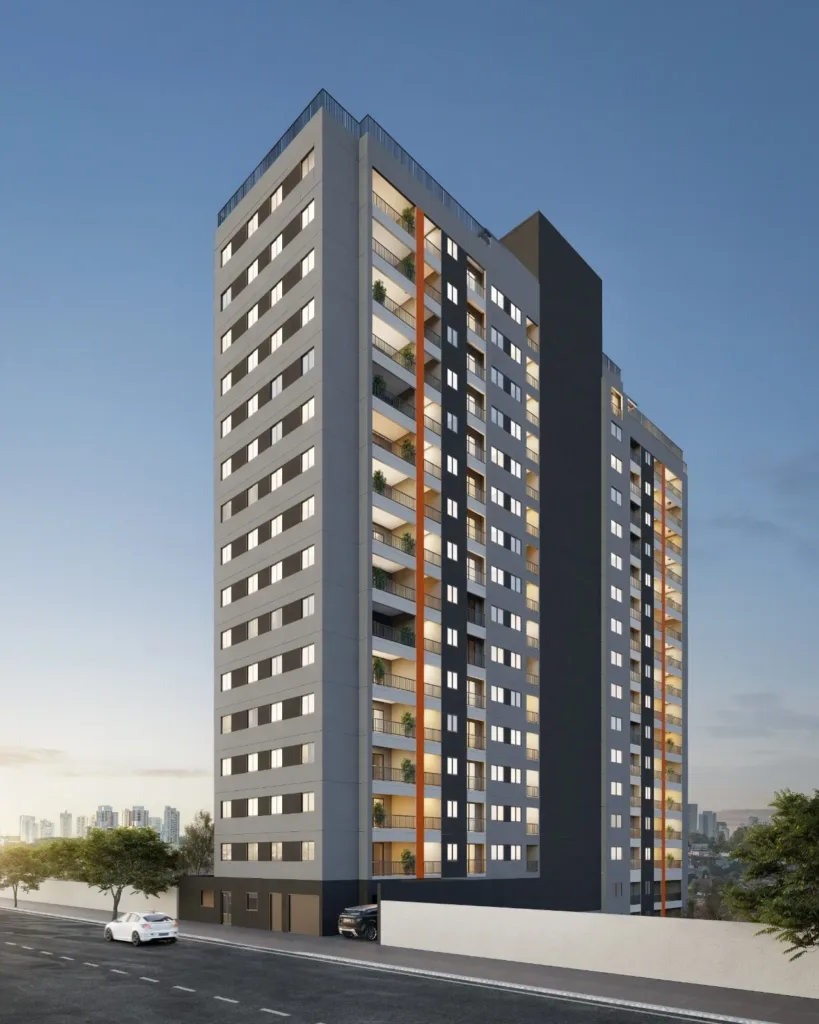 Fachada do empreendimento Estação Dom Bosco – Short Stay
