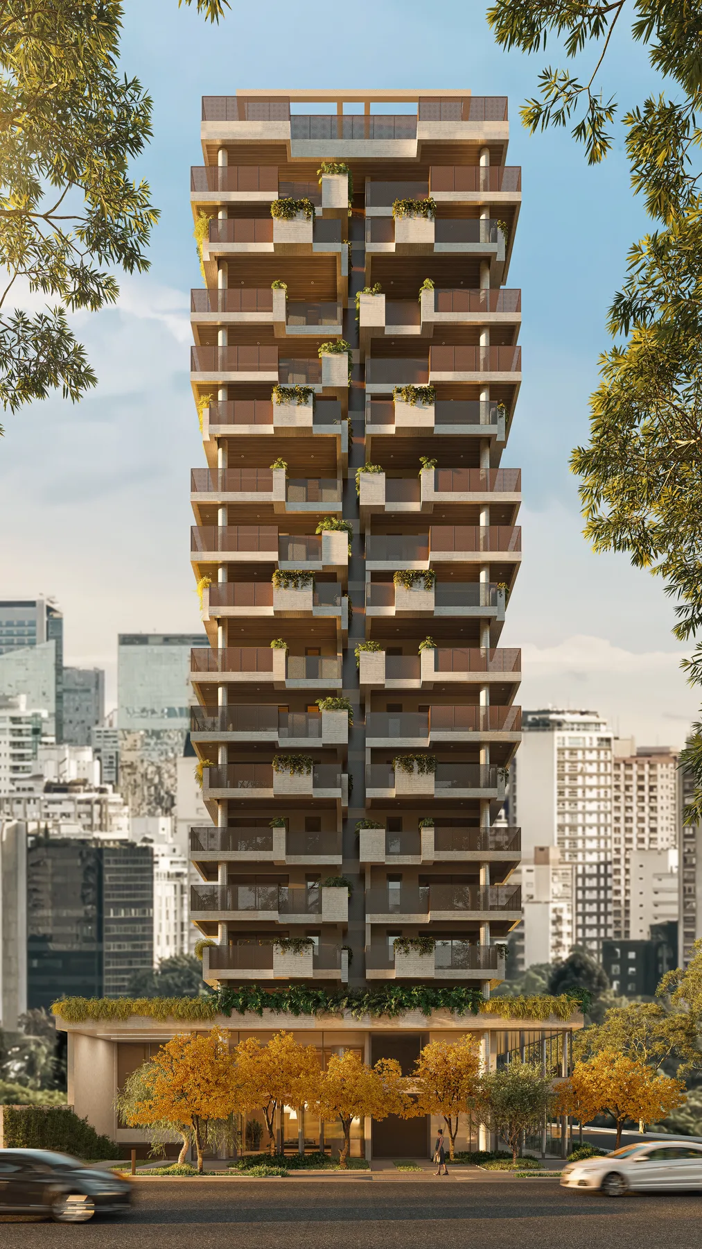 Fachada 2 do Estados Unidos 702 em Jardim América, São Paulo
