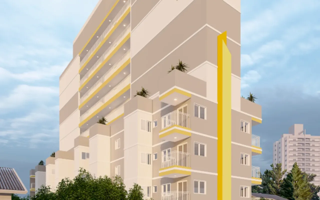 Fachada do EvoLife Itaquera, lançamento em Itaquera, Zona Leste de São Paulo