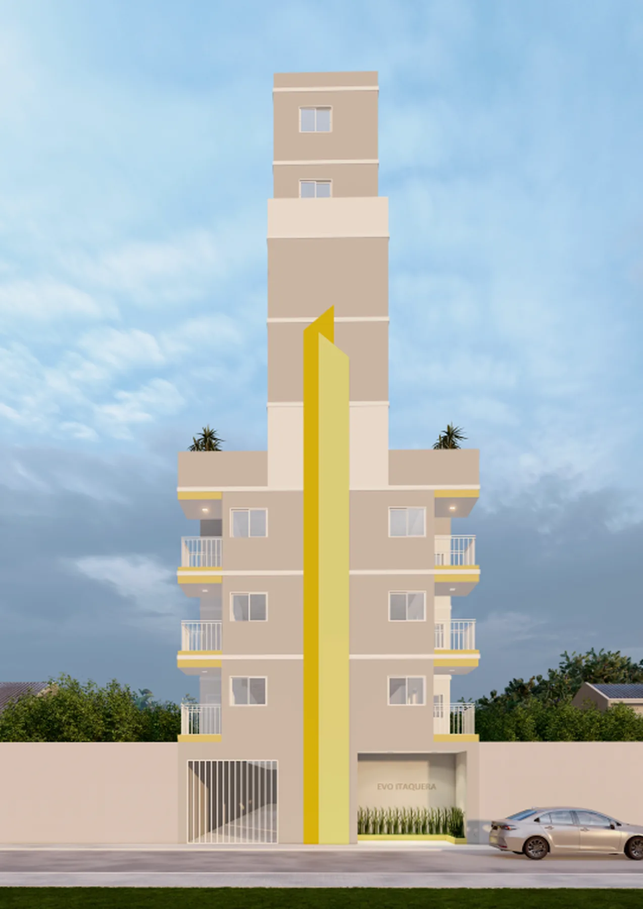 Portaria do EvoLife Itaquera em Itaquera, São Paulo