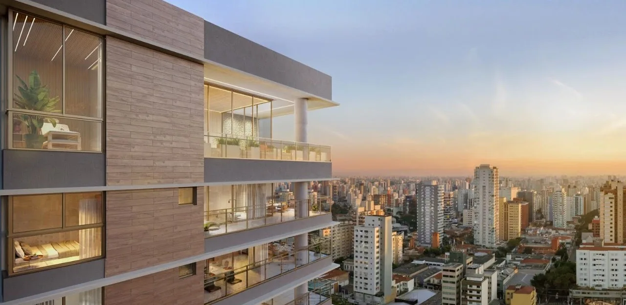 Fachada do Evolve Vila Mariana, lançamento em Vila Mariana, São Paulo