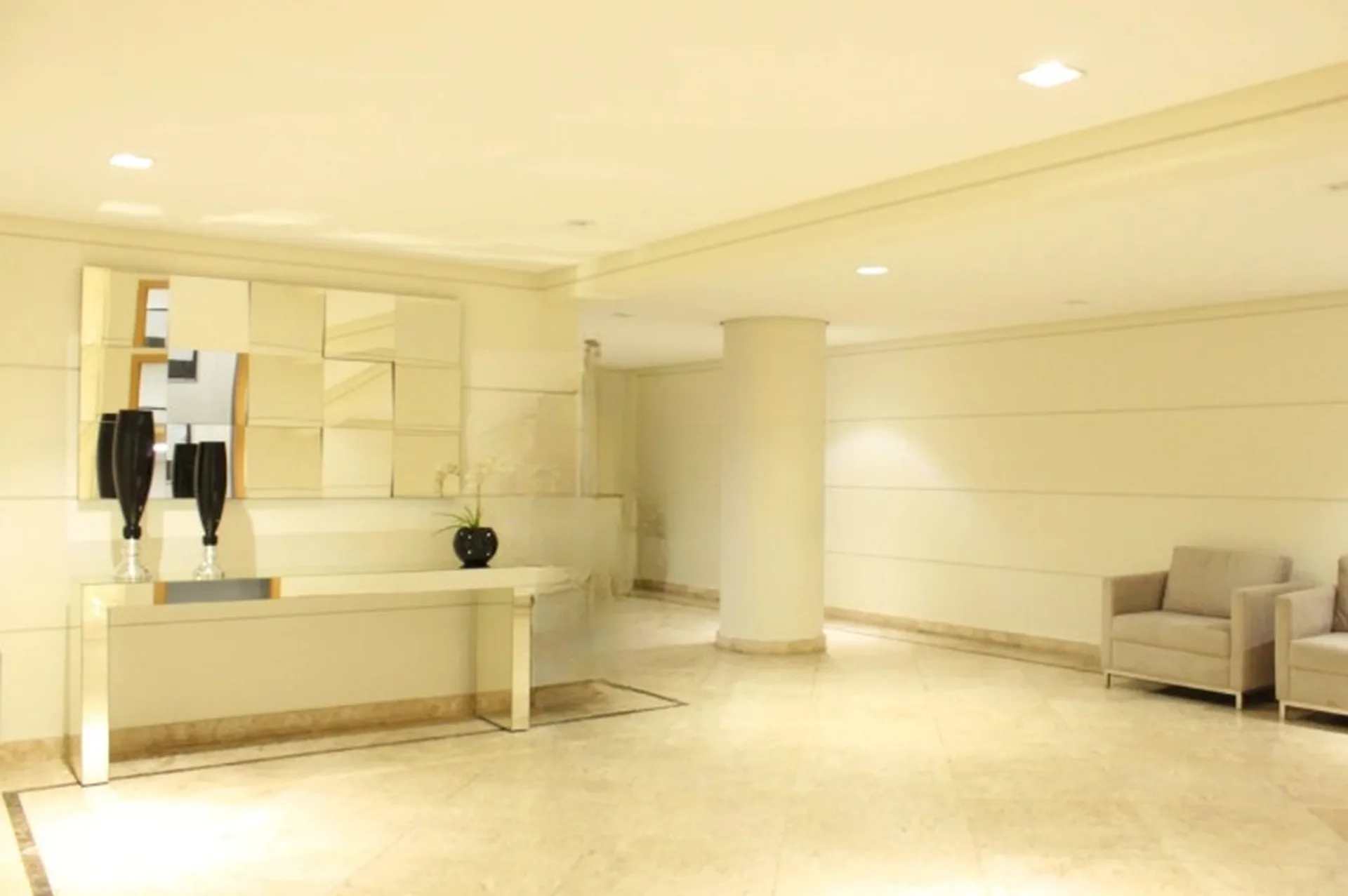 Hall de entrada do FAO Residence I em Santana, São Paulo