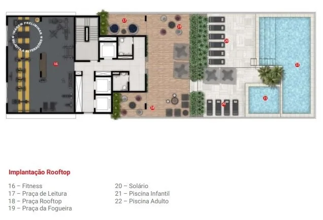 Planta do Fit Casa Alto do Ipiranga em Ipiranga, São Paulo