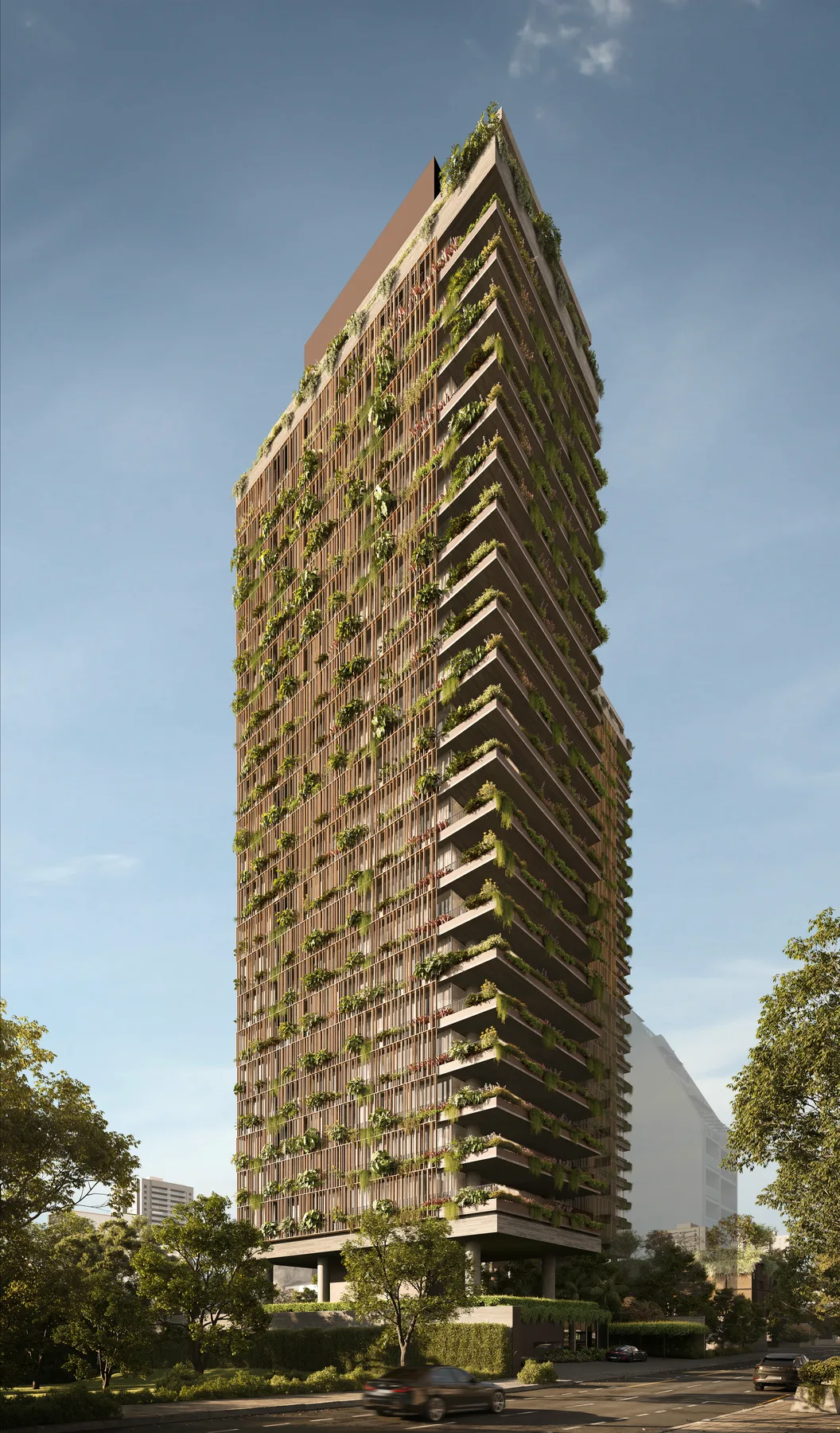 Fachada 2 do Franca 1055 em Jardim Paulista, São Paulo